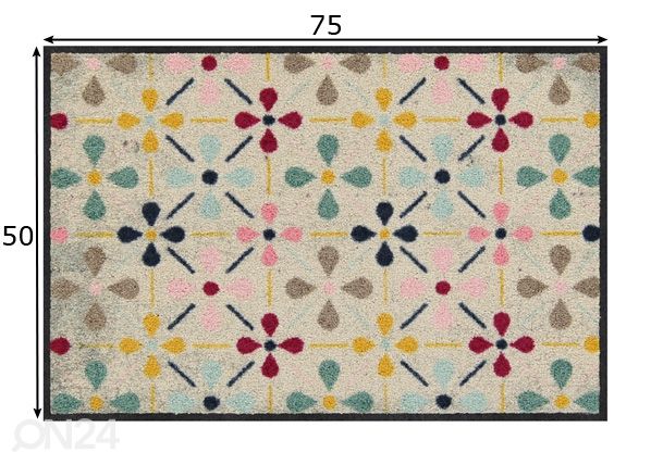 Matto Riki 50x75 cm mitat
