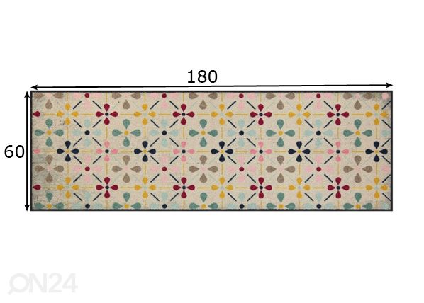 Matto Riki 60x180 cm mitat