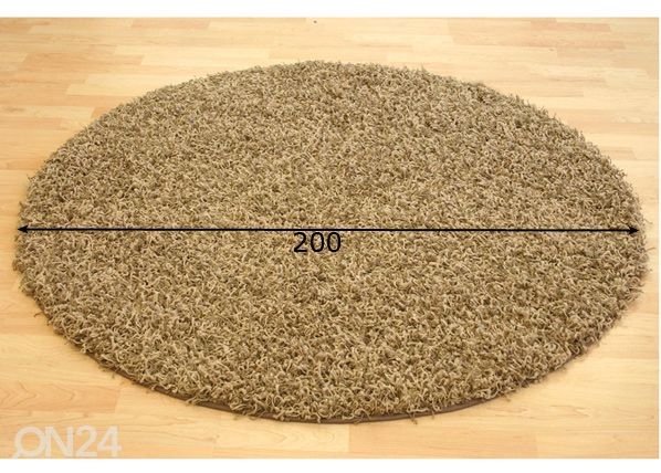 Matto Rio pyöreä Ø 200 cm mitat
