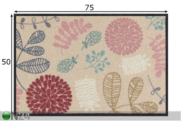 Matto Riona gentle-awekening 50x75 cm mitat