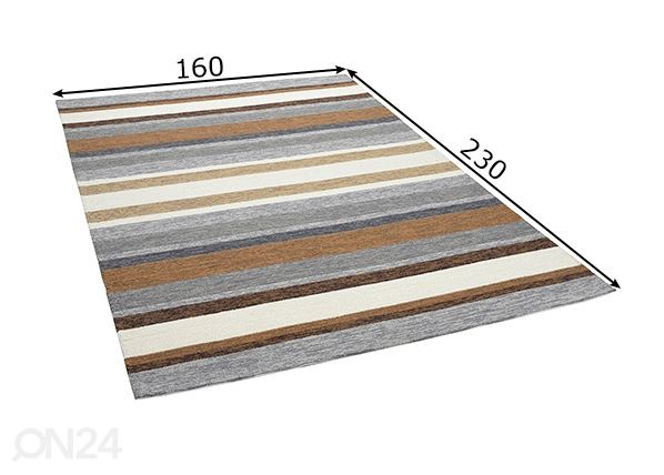 Matto Rosetta 160x230 cm mitat