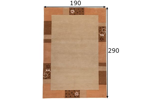 Matto Royal Ganges 190x290 cm mitat
