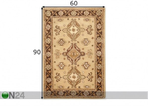 Matto Royal Kazak 60x90 cm mitat