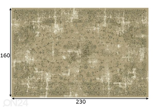 Matto Royal Palace 160x230 cm mitat