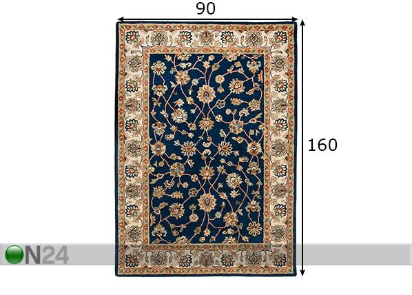 Matto Royal Ziegler 90x160 cm mitat