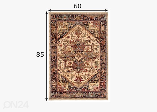 Matto Saharna 60x85 cm, beige mitat