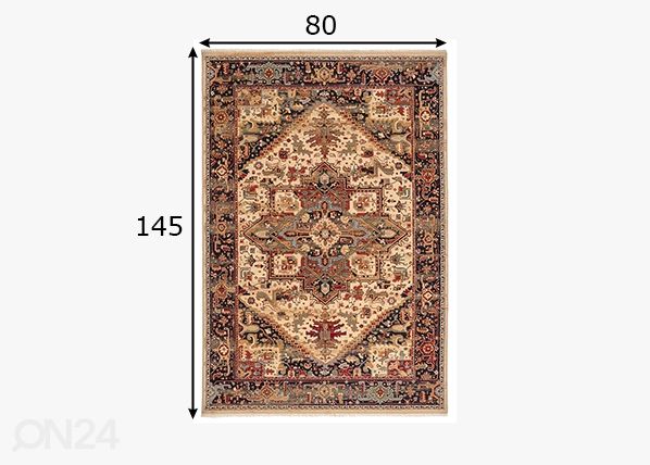 Matto Saharna 80x145 cm, beige mitat