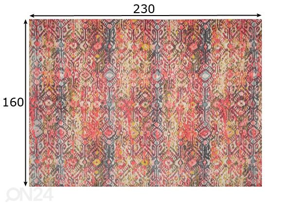 Matto Sana Claret 160x230 cm mitat
