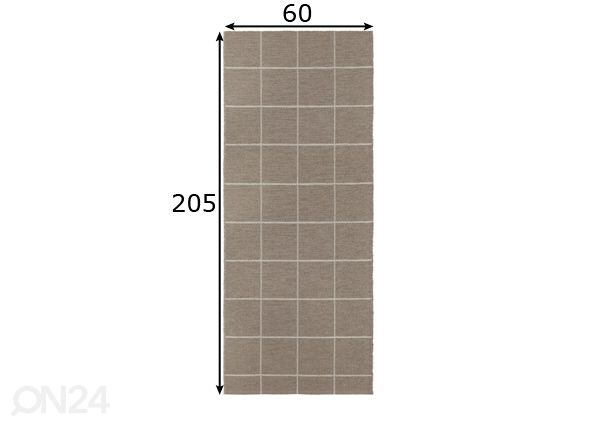 Matto Scott V6 60x205 cm mitat