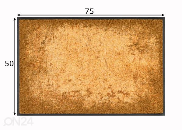 Matto Shades of Gold 50x75 cm mitat