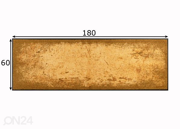 Matto Shades of Gold 60x180 cm mitat
