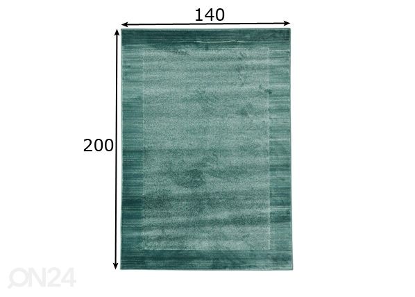 Matto Sienna Aqua 140x200 cm mitat