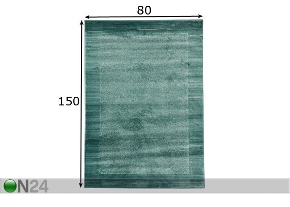 Matto Sienna Aqua 80x150 cm mitat