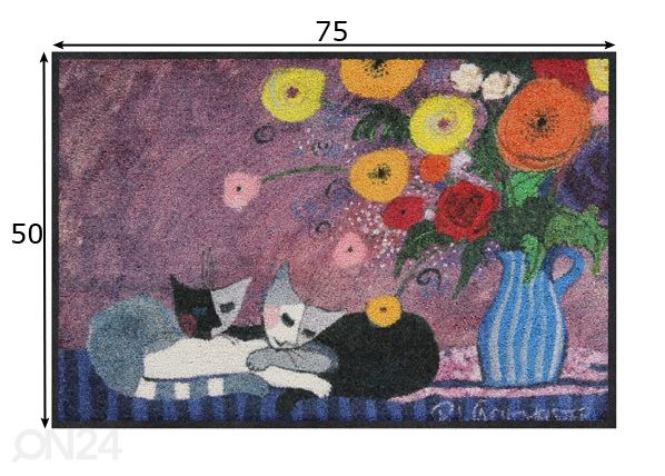 Matto Sleep Well 50x75 cm mitat