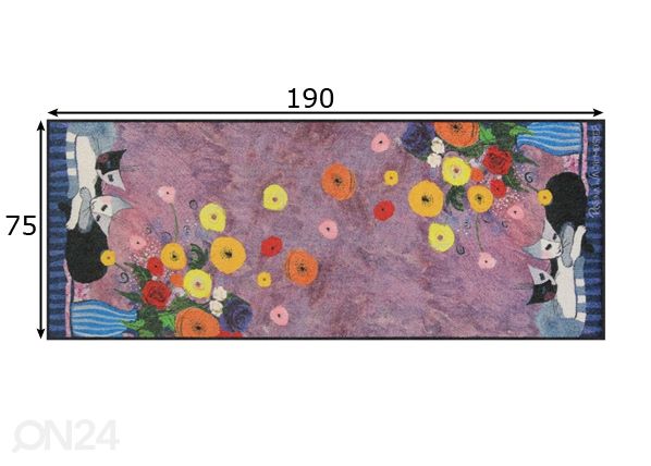 Matto Sleep Well 75x190 cm mitat