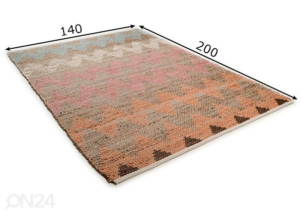 Matto Smooth Comfort 140x200cm mitat