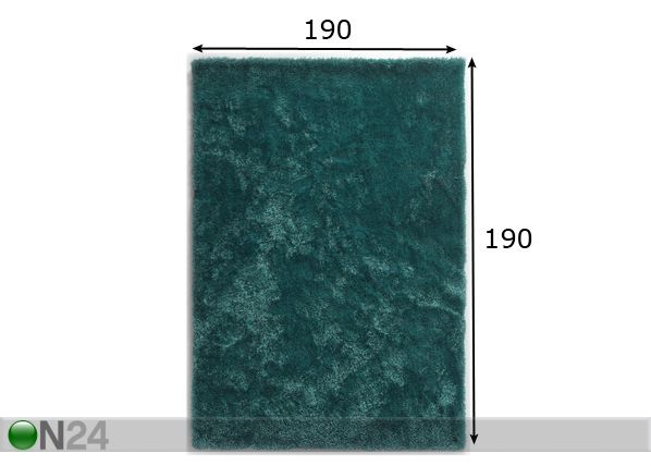 Matto SOFT 190x190 cm mitat
