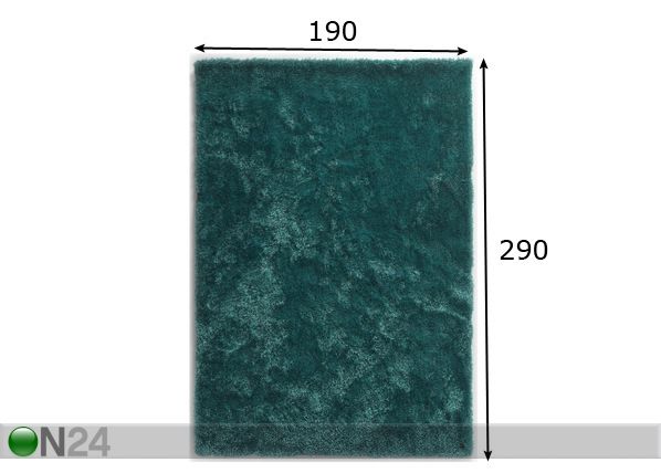 Matto SOFT 190x290 cm mitat