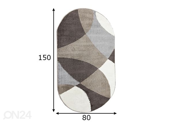 Matto Softy, 80x150 cm mitat