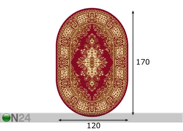 Matto STANDARD FATIMA 120x170 cm mitat