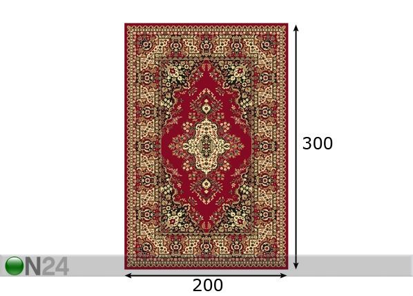 Matto STANDARD FATIMA 200x300 cm mitat