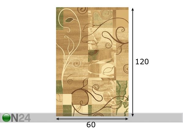 Matto STANDARD PALOMA 60120cm mitat