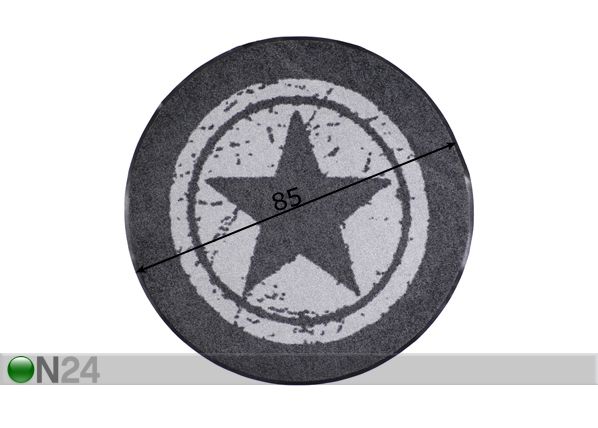 Matto STAR Ø85 cm mitat