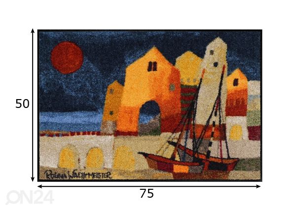 Matto SUNSET GLOW 50x75 cm mitat