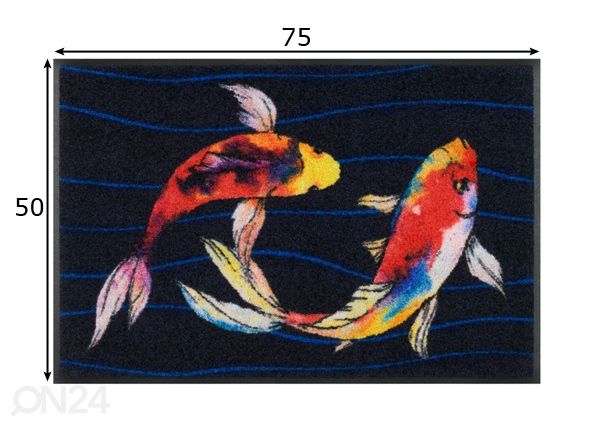 Matto Taro & Suri 50x75 cm mitat