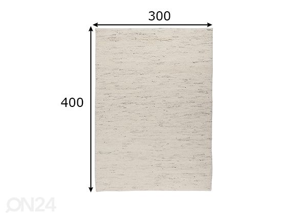 Matto Taza Royal 300 x 400 cm, jaspe mitat