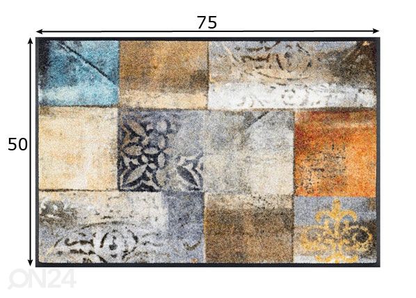 Matto Tilea 50x75 cm mitat