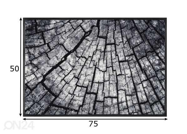 Matto TIMBER 50x75 cm mitat