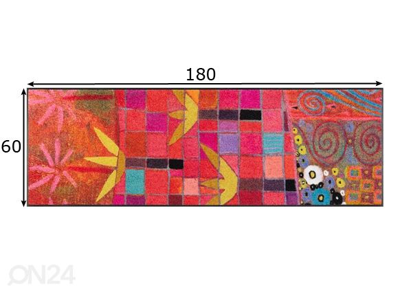 Matto Tobago 60x180 cm mitat