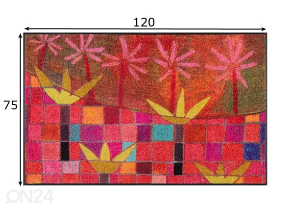 Matto Tobago 75x120 cm mitat