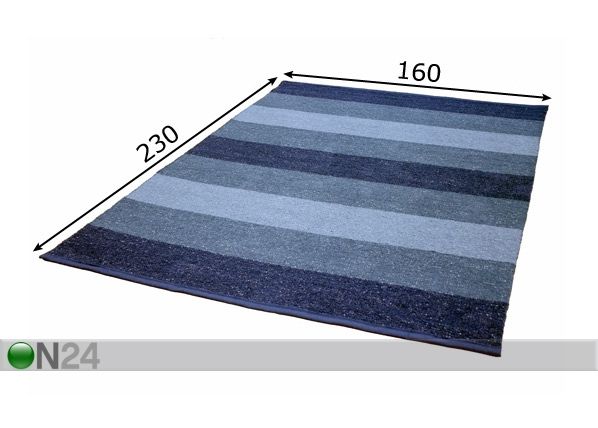 Matto TRIO 160x230 cm mitat