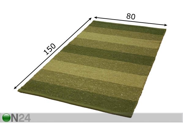 Matto TRIO 80x150 cm mitat