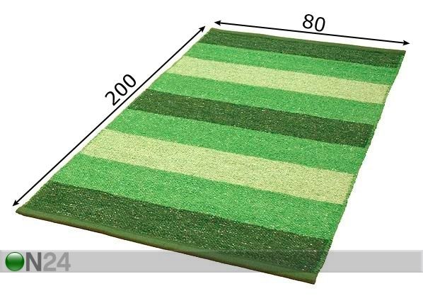 Matto TRIO 80x200 cm mitat