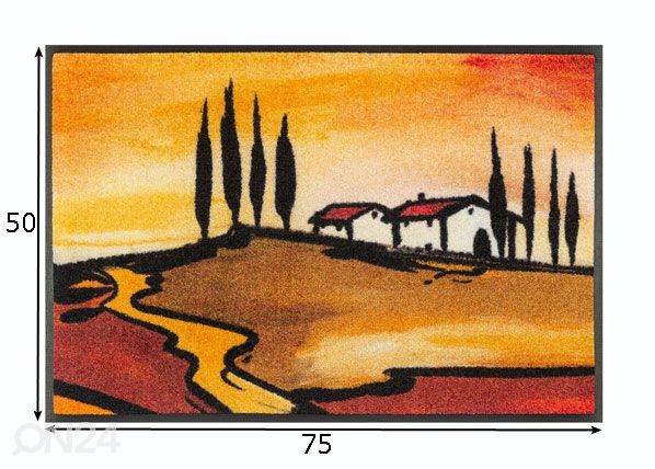 Matto Tuscan Muse 50x75 cm mitat