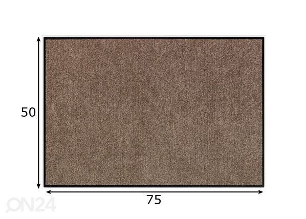 Matto UNI 50x75 cm mitat