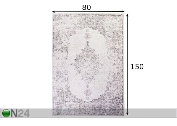 Matto Valence 80x150 cm mitat