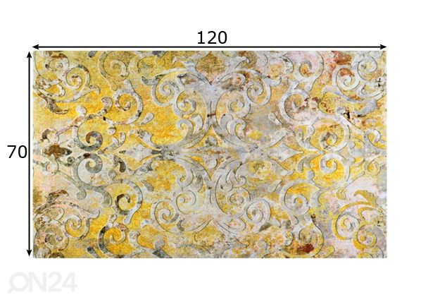 Matto Valencia Love 70x120 cm mitat