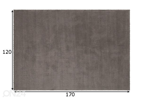 Matto Velluto 120x170 cm mitat