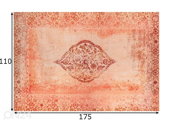 Matto Vintage Bloom 110x175 cm mitat