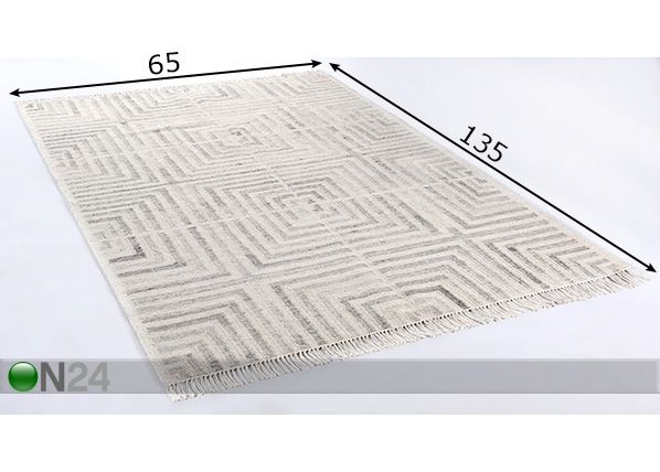 Matto Vintage Square 65x135cm mitat