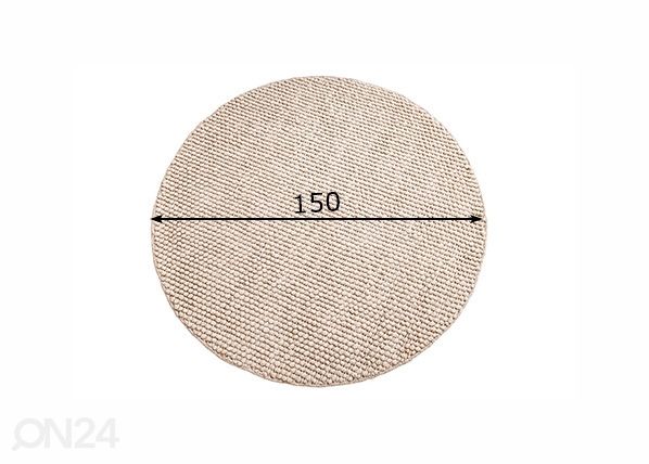 Matto Wool Ø 150 cm mitat