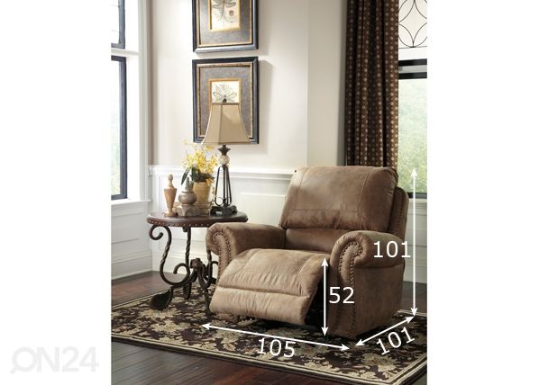 Mekanismituoli recliner Lakinhurst Earth mitat