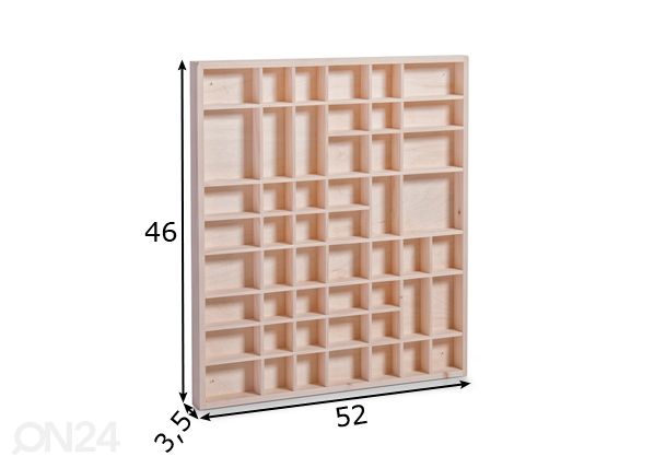 MInihyllykkö mäntyä mitat