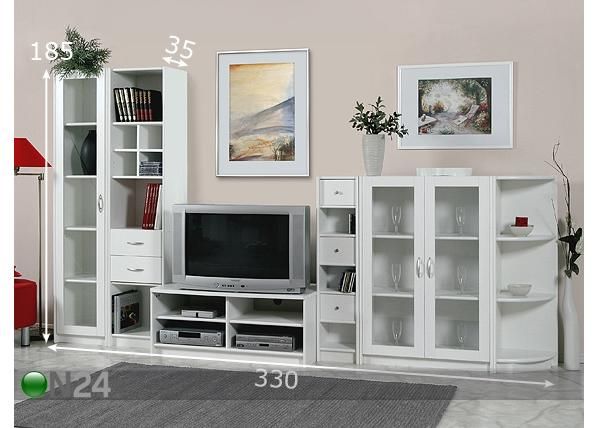 Moduulihyllystö TÄHTI K5 mitat