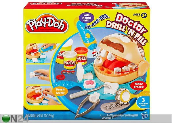Muovailupakkaus PLAY-DOH HAMMASLÄÄKÄRI