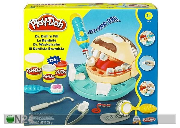 Muovailuvahapakkaus HAMMASLÄÄKÄRI PLAY DOH